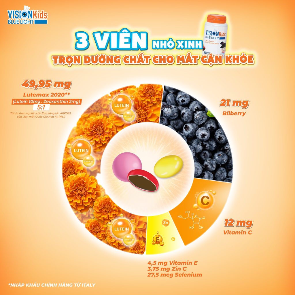 THÀNH PHẦN SẢN PHẨM VISION KIDS